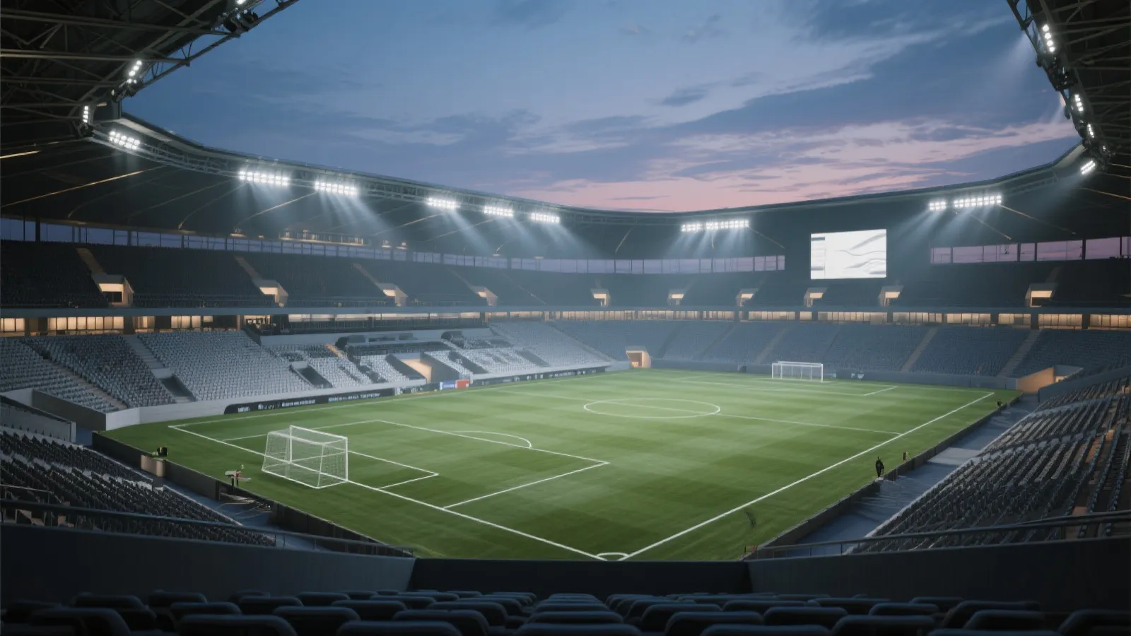 赛事数据与现场氛围示意图